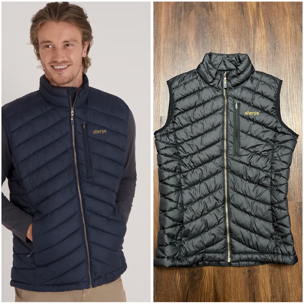 Sherpa Annapurna Featherless Down Quilted Puffer Vest Gorpcore Outdoors Hiking